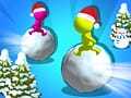  Christmas Snowball Arena : 3D Stickman Snowball Battle free IO game